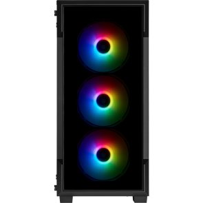 Корпус Corsair iCUE 220T RGB Tempered Glass Black with window (CC-9011190-WW)