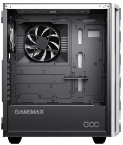 Корпус Gamemax Diamond COC WT White with window