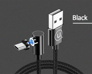 Кабель Usams US-SJ446 U54 AM / MicroUSB 1m Black (SJ446USB01)