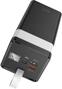 Батарея універсальна Hoco J86A LED Powermaster 50000mAh 22.5W Black (J86A 50000 Black)