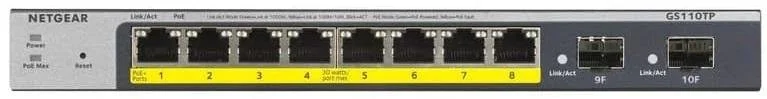 Фото: Комутатор NETGEAR GS110TPv3 (GS110TP-300EUS) № 2 | KTC