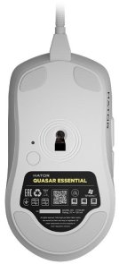 Миша Hator Quasar Essential White (HTM-401)