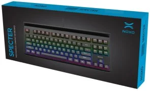 Фото: Клавіатура NOXO Specter Mechanical Blue Switches EN/RU Black (4770070882108) № 6 | KTC