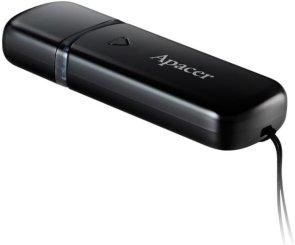 Флешка USB Apacer AH355 USB 3.0 128GB Black