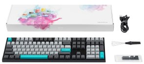 Клавіатура Varmilo VEA108 Moonlight Cherry Mx Silent Red UKR/ENG/RU Multicolor