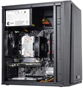Фото: Персональний комп'ютер ARTLINE WorkStation W53 (W53v10) - AMD Ryzen 5 5600X / 32 ГБ DDR4 / HDD + SSD 2 ТБ + 480 ГБ / Nvidia / Quadro T1000, 4 ГБ / AMD B450 / 650 Вт № 4 | KTC