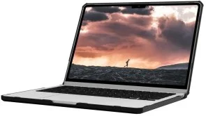 Фото: Чохол UAG for Macbook Air 13.6 M2/M3/M4/M5 - Plyo Ice/Black (134007114340) № 6 | KTC
