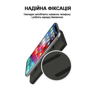 Батарея універсальна Griffin Reserve Wireless Charging 5000mAh Black (GP-023-BLK)