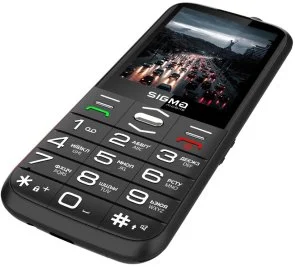 Фото: Мобільний телефон SIGMA Comfort 50 Grace Black (4827798121818) № 3 | KTC