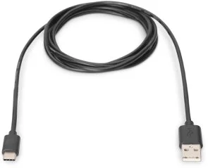 Фото: Кабель Assman AM / Type-C 1.8m Black (AK-300136-018-S) № 3 | KTC