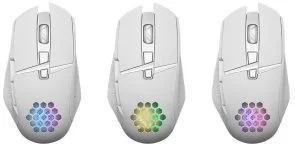 Фото: Миша Defender Glory GM-514 Wireless White (52513) № 3 | KTC