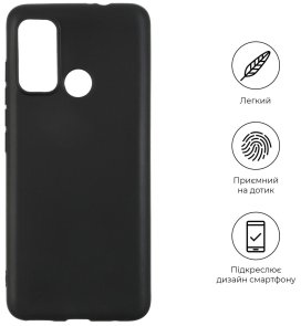 Чохол ArmorStandart for Motorola G60/G40 Fusion - Matte Slim Fit Black (ARM64732)