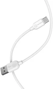 Фото: Кабель BOROFONE BX14 2.4A AM / Type-C 2m White (BX14C2W) № 2 | KTC