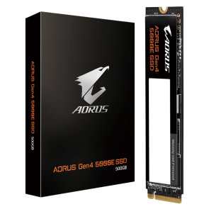 SSD-накопичувач Gigabyte Aorus Gen4 5000E 2280 PCIe 4.0x4 NVMe 1.4 500GB (AG450E500G-G)