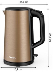 Електрочайник Tefal Double Layer SS KI583C10