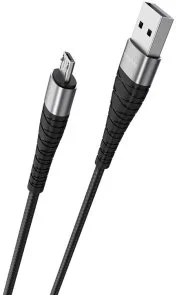 Фото: Кабель BOROFONE BX32 Munificent AM / MicroUSB 5A 1m Black (BX32MB) № 2 | KTC