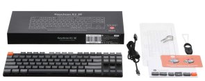 Клавіатура Keychron K1SE 87 Key Gateron Blue RGB UKR/ENG/RUS Wireless Black