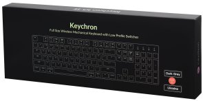 Клавіатура Keychron K5SE 104 Key Gateron Blue RGB UKR/ENG/RUS USB/WL Black