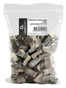 Фото: Конектор Cablexpert RJ-45 8P8C 100pcs (PLUG5SP/100) № 2 | KTC