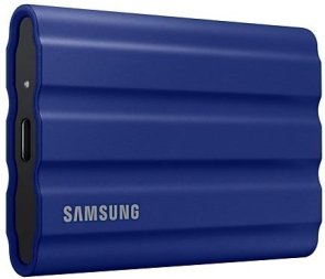 Зовнішній SSD-накопичувач Samsung T7 Shield 2TB Blue (MU-PE2T0R/EU)