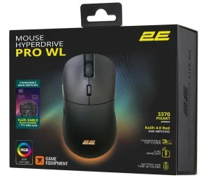 Фото: Миша 2E HyperDrive Pro RGB Wireless Black (2E-MGHDPR-WL-BK) № 13 | KTC