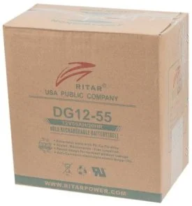 Фото: Батарея для ДБЖ Ritar DG12-55 12V 55Ah № 3 | KTC