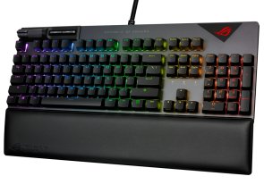 Клавіатура ASUS ROG Strix Flare II NX Red Black/Grey (90MP02D6-BKUA01)