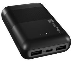 Батарея універсальна NATEC GENESIS Trevi Compact 10000mAh Black (NPB-1941)