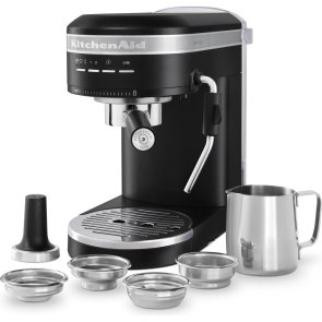 Ріжкова кавоварка KitchenAid Espresso machine Artisan 5KES6503 Black (5KES6503EBK)