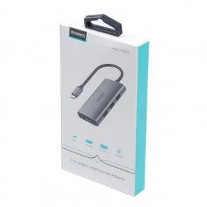 Фото: USB-хаб Choetech HUB-M19-GY 7in1 Black № 4 | KTC