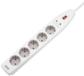 Фото: Мережевий фільтр 2E SP515M2WH 5/2m White (2E-SP515M2WH) № 2 | KTC