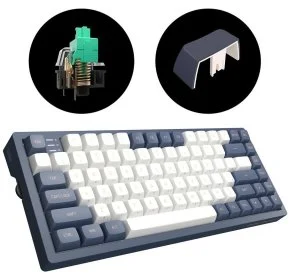Фото: Клавіатура Dark Project KD83A Mech. g3ms Sapphire ENG/UA/RU (KB-GSH-871-500004) № 7 | KTC