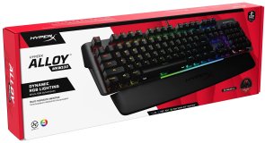 Клавіатура HyperX Alloy MKW100 TTC Red ENG/RU Black (4P5E1AX)