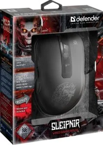 Фото: Миша Defender Sleipnir GM-927 USB Black (52927) № 7 | KTC