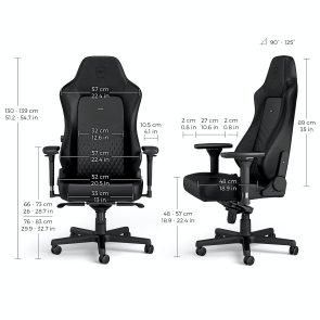 Крісло Noblechairs Hero Series Leather Black (GAGC-118)