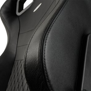  Крісло Noblechairs Epic Series Black (REAL LEATHER BLACK)