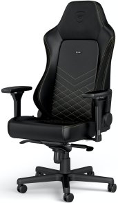 Крісло Noblechairs Hero PU AL Black/Gold (GAGC-116)