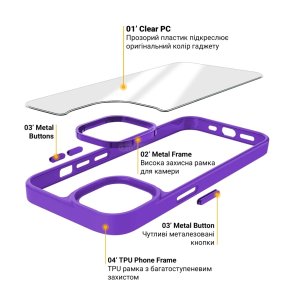 Чохол ArmorStandart for Apple iPhone 11 - Unit Lavender (ARM62503)