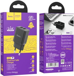 Зарядний пристрій Hoco N25 Maker Black (38443_Black)