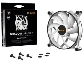 Фото: Кулер be quiet! Shadow Wings 2 140 mm 4pin White (BL091) № 5 | KTC
