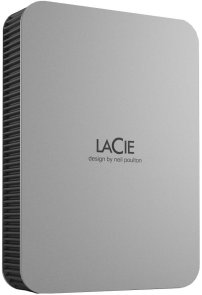 Зовнішній HDD LaCie Mobile Drive 2022 5TB Moon Silver (STLP5000400)