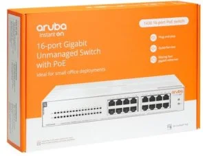 Фото: Комутатор HPE Aruba Instant On 1430 16G PoE (R8R48A) № 3 | KTC