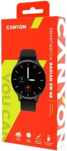 Фото: Смарт годинник Canyon SW-68 Badian Black (CNS-SW68BB) № 4 | KTC