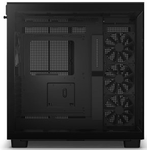 Корпус NZXT H9 Flow Matte Black with window (CM-H91FB-01)