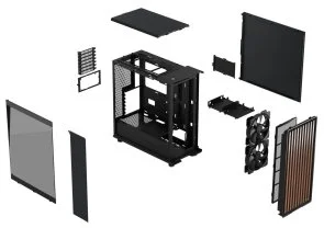 Фото: Корпус FRACTAL DESIGN North Charcoal Black with window (FD-C-NOR1C-02) № 11 | KTC