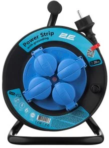 Фото: Подовжувач 2E CR4315IP44M20 4/20m Black (2E-CR4315IP44M20) № 2 | KTC