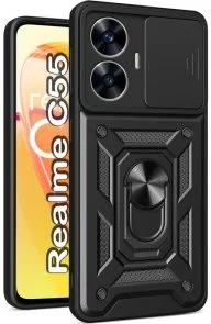 Фото: Чохол BeCover for Realme C55 - Military Black (709173) № 2 | KTC