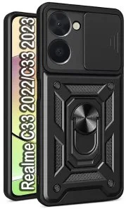 Фото: Чохол BeCover for Realme C33 2022/C33 2023 - Military Black (709170) № 2 | KTC