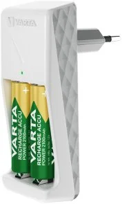 Фото: Зарядний пристрій Varta Mini Charger White (57656101401) № 2 | KTC