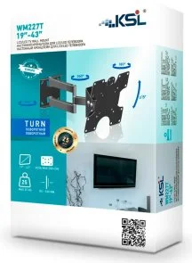 Фото: Кронштейн KSL WM227T Black № 8 | KTC